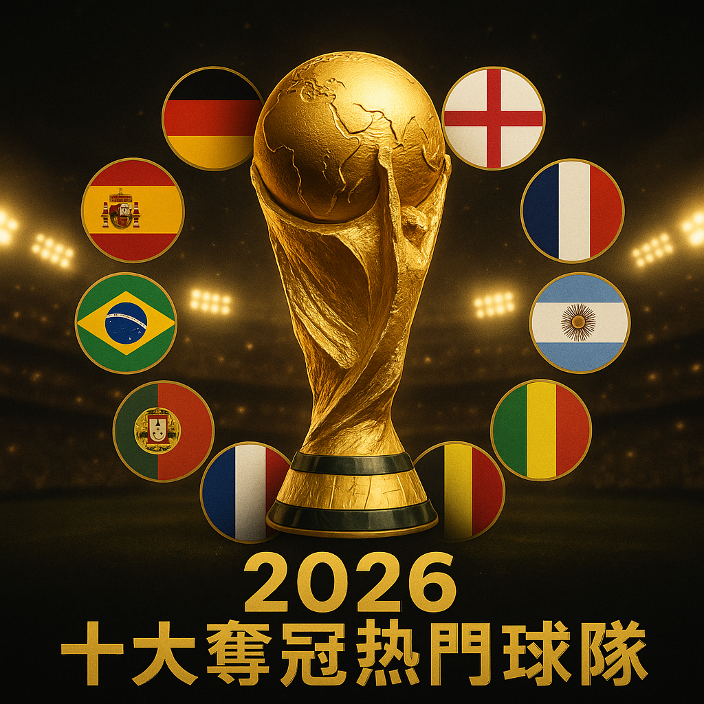 2026世界盃十大熱門球隊