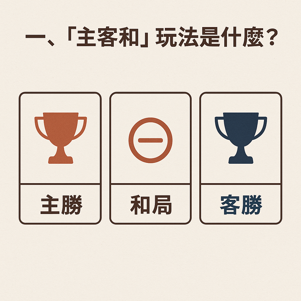 主客和勝平負示意圖