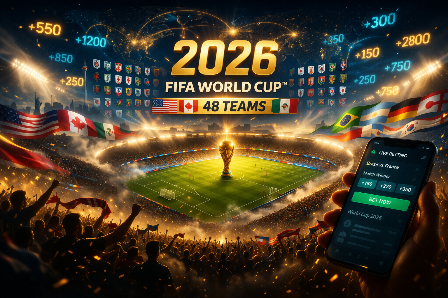 2026世界盃投注概念