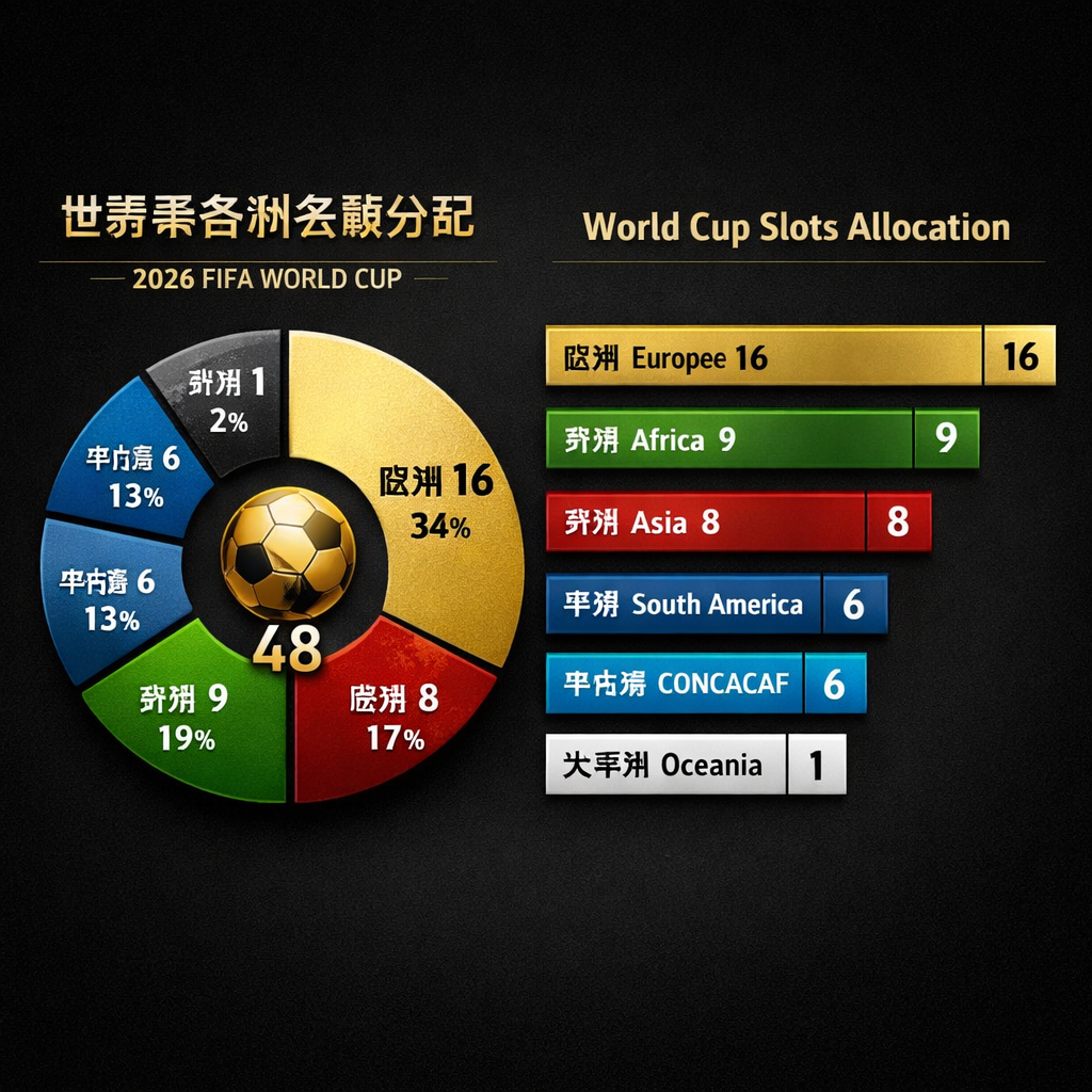 世界盃各洲名額