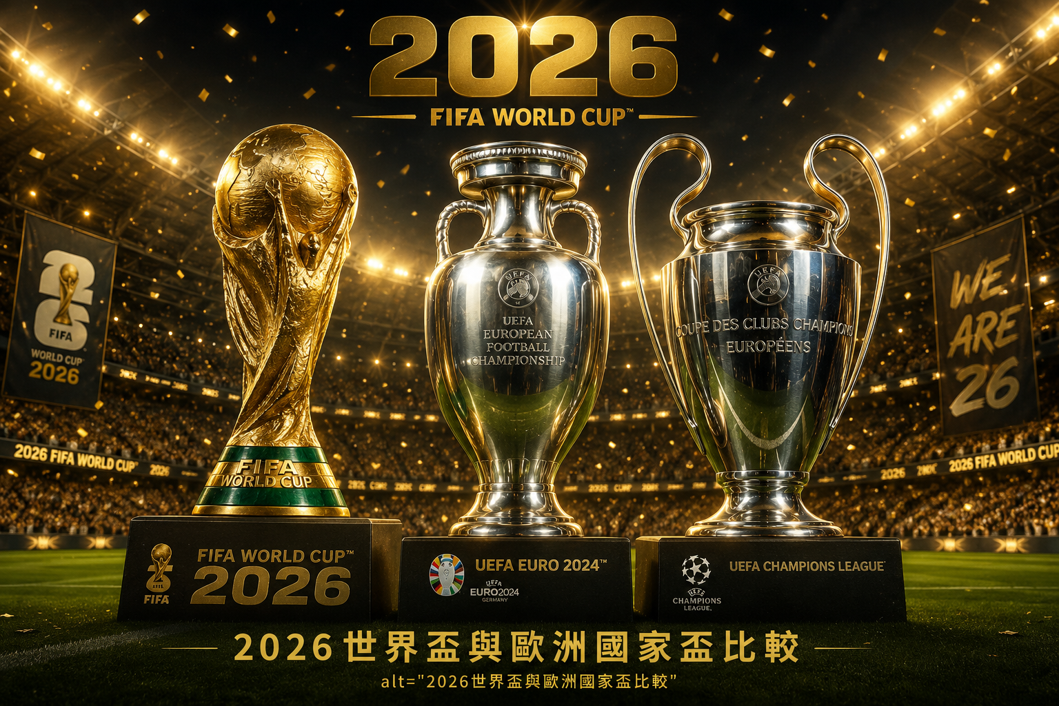 2026世界盃與歐洲國家盃比較